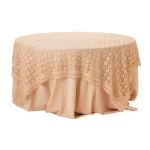 Cubre Griupur Tostado Calado